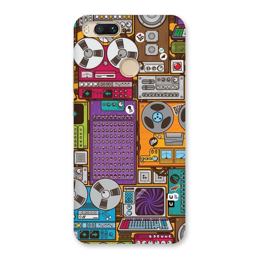 Music Decks Back Case for Mi A1