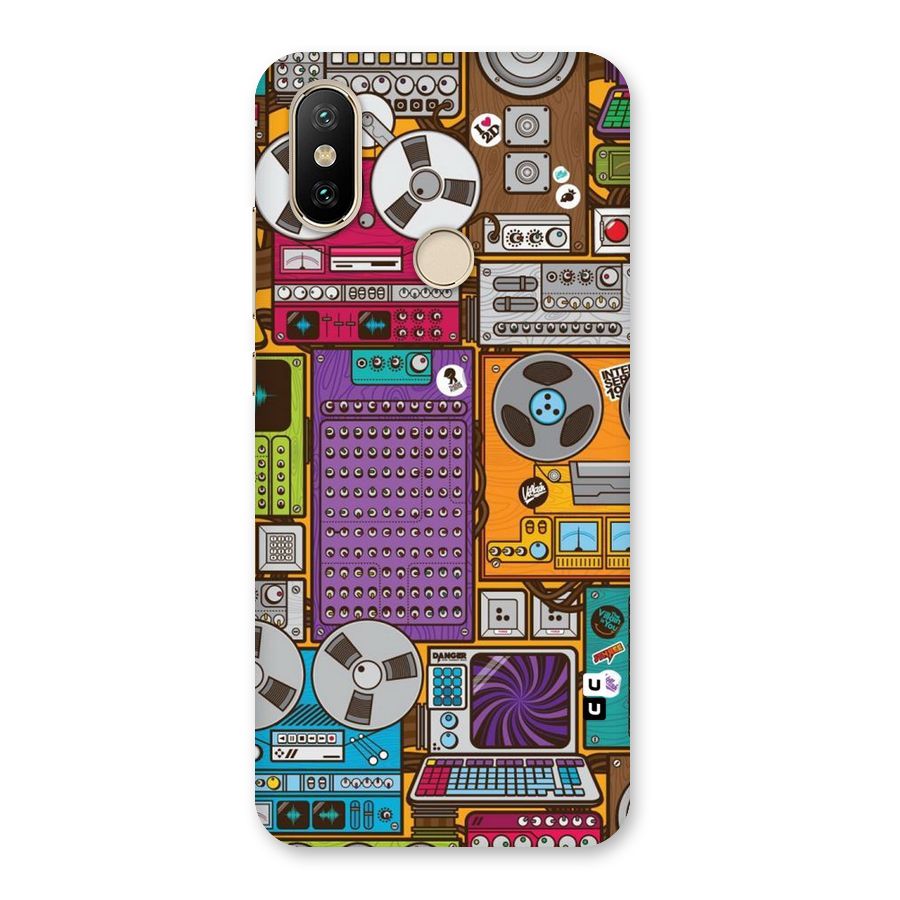 Music Decks Back Case for Mi A2