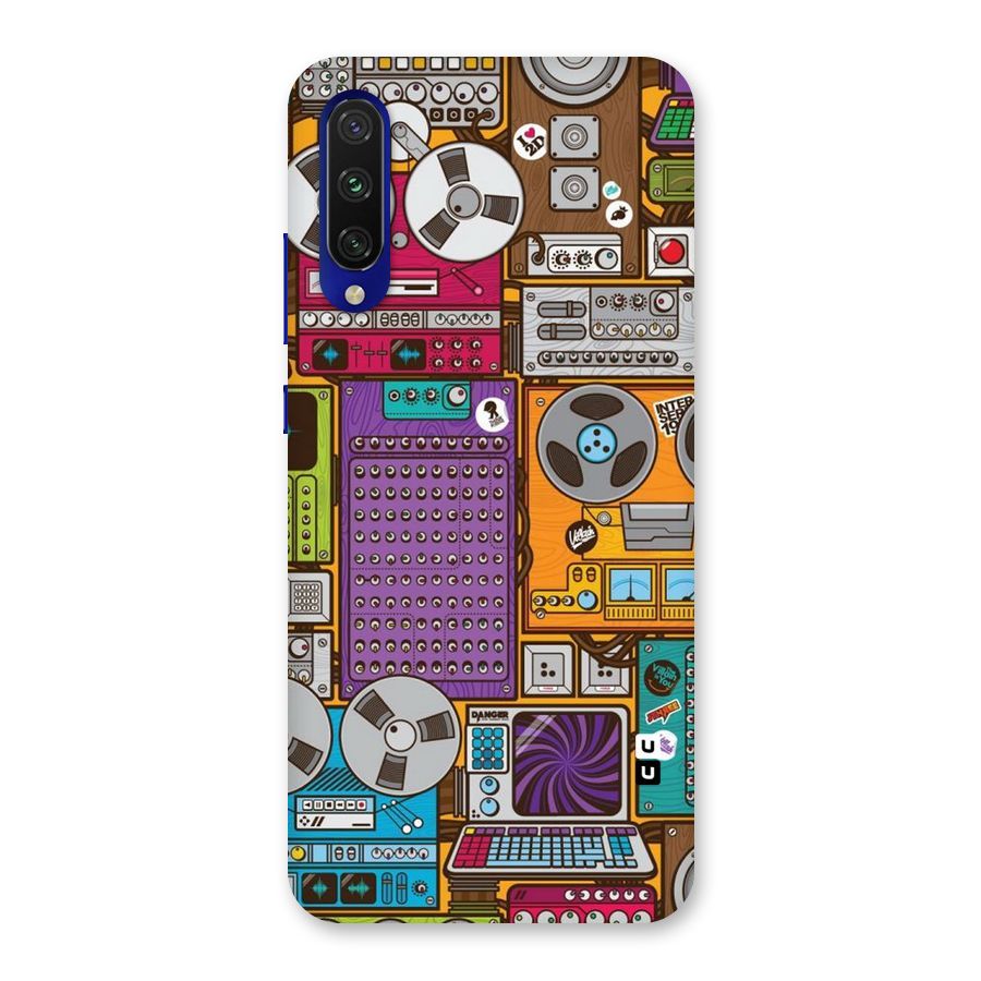 Music Decks Back Case for Mi A3