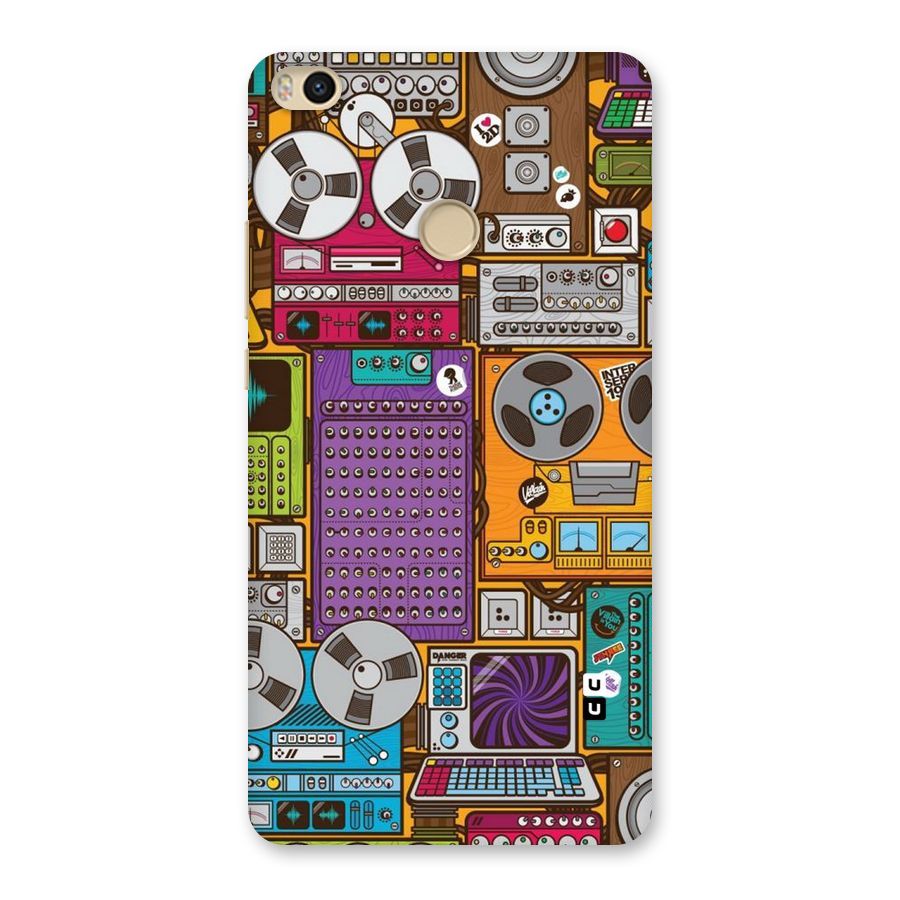 Music Decks Back Case for Mi Max 2