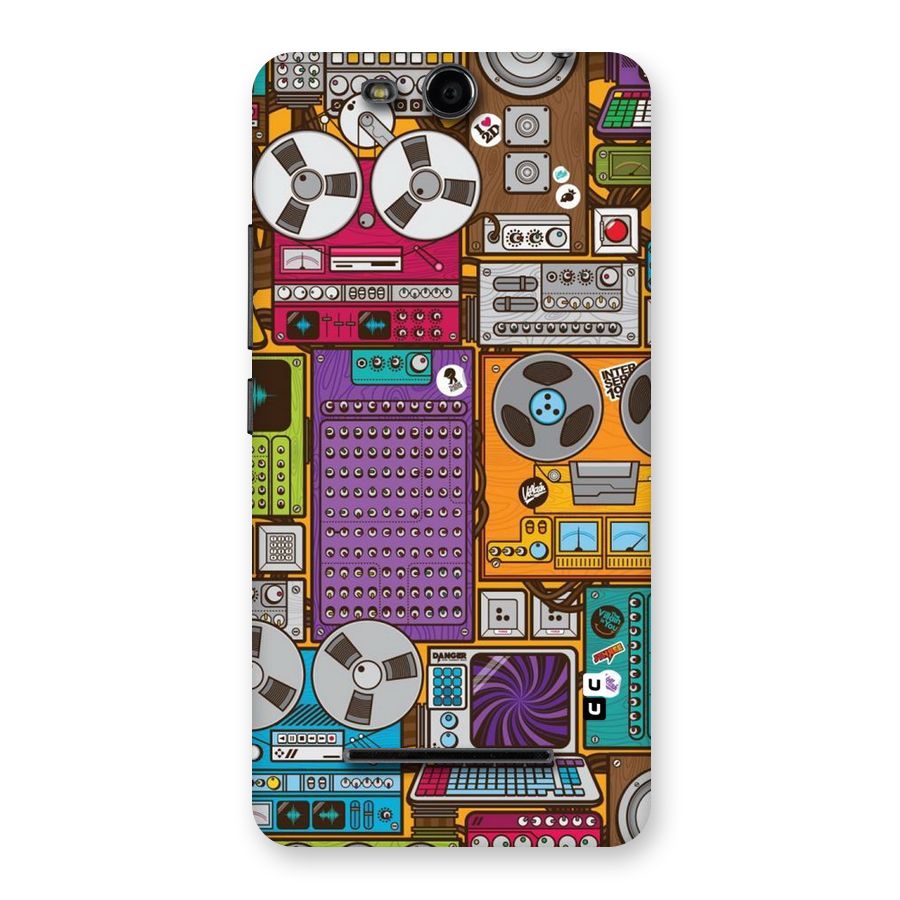 Music Decks Back Case for Micromax Canvas Juice 3 Q392