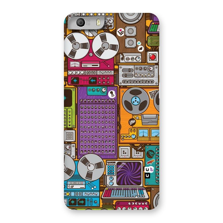 Music Decks Back Case for Micromax Canvas Knight 2