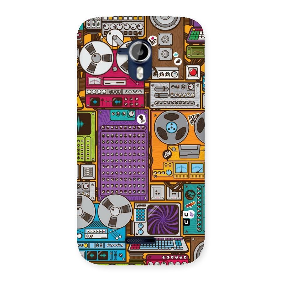 Music Decks Back Case for Micromax Canvas Magnus A117