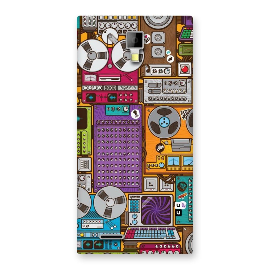 Music Decks Back Case for Micromax Canvas Xpress A99