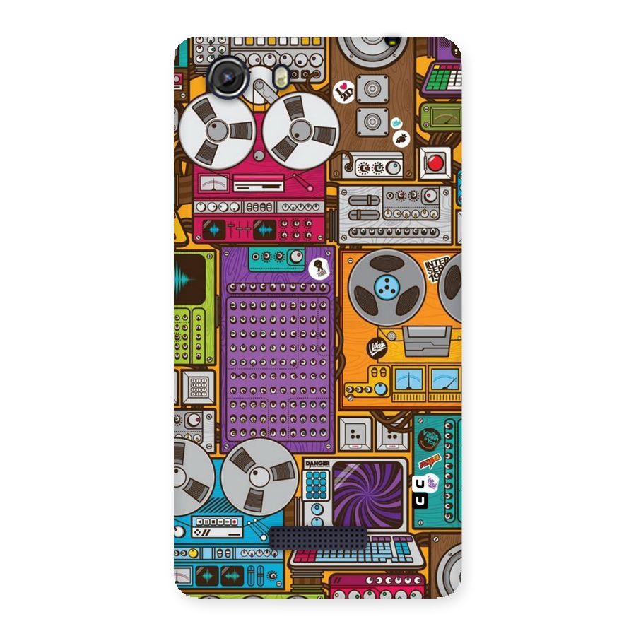 Music Decks Back Case for Micromax Unite 3