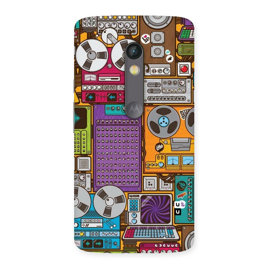 Music Decks Back Case for Moto X Play