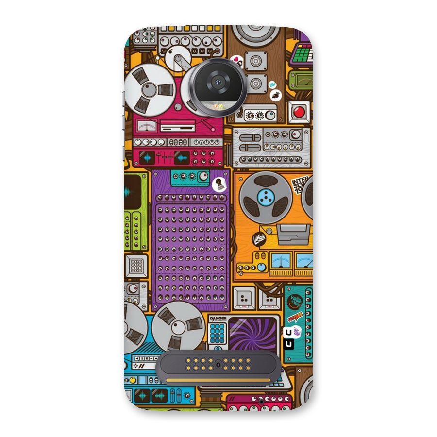 Music Decks Back Case for Moto Z2 Play
