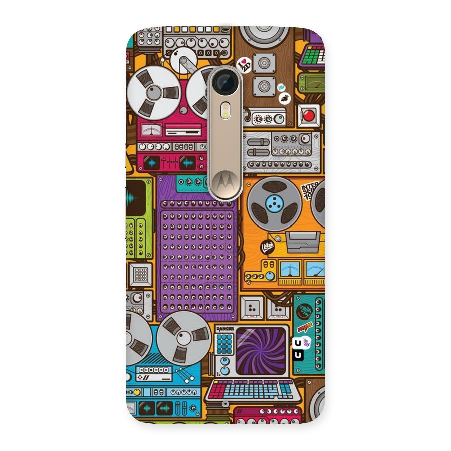 Music Decks Back Case for Motorola Moto X Style
