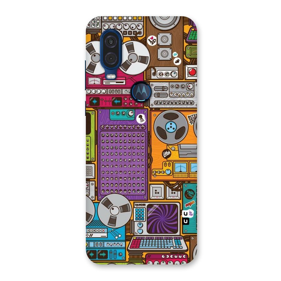 Music Decks Back Case for Motorola One Vision