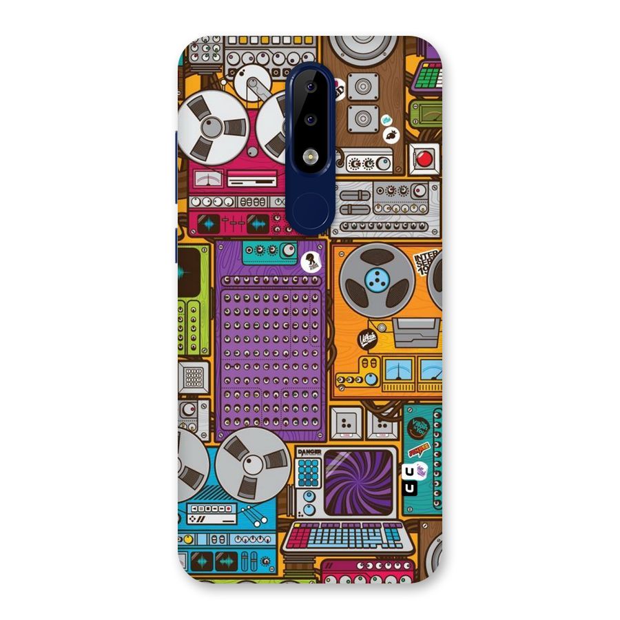 Music Decks Back Case for Nokia 5.1 Plus
