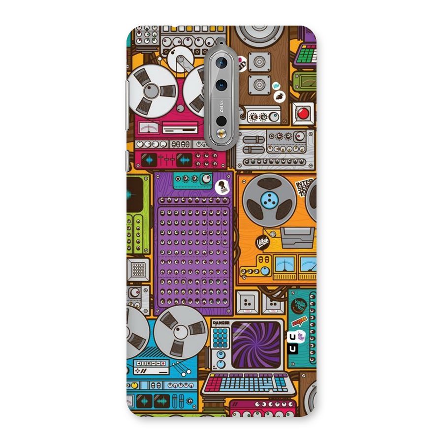 Music Decks Back Case for Nokia 8