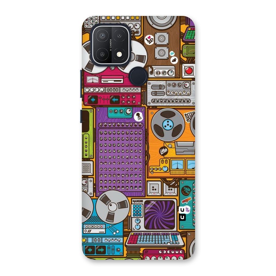 Music Decks Back Case for Oppo A15