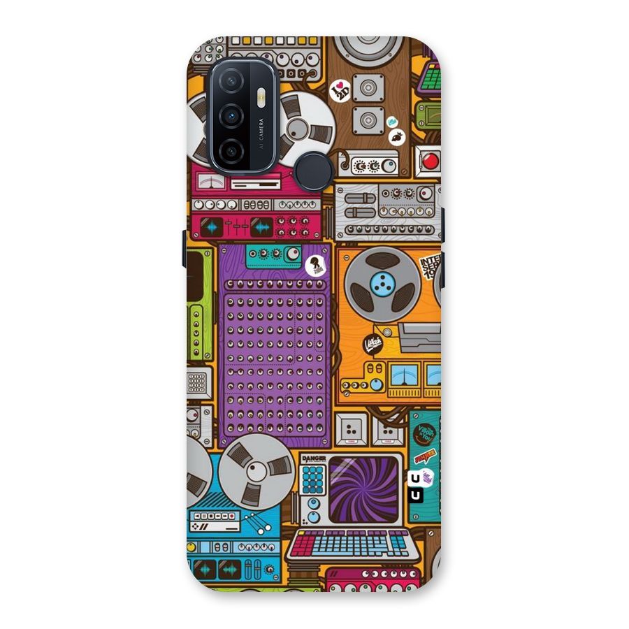 Music Decks Back Case for Oppo A32