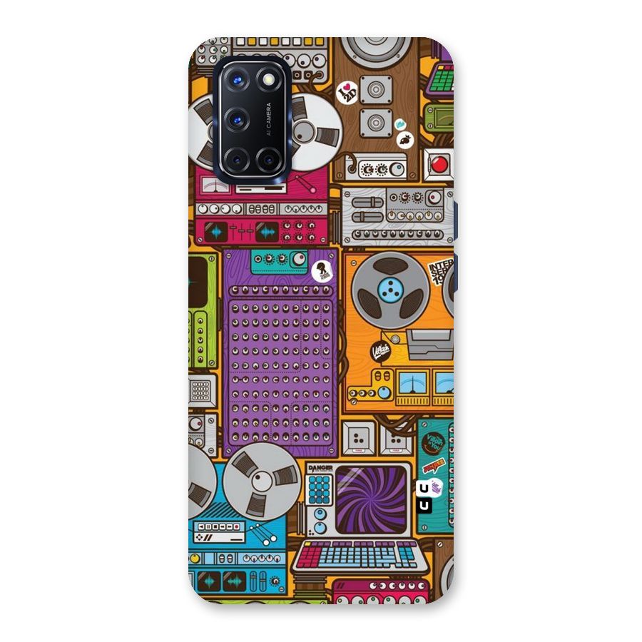 Music Decks Back Case for Oppo A52