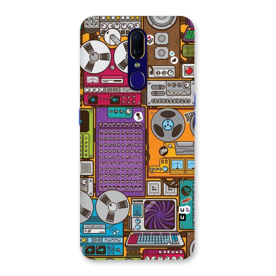 Music Decks Back Case for Oppo A9