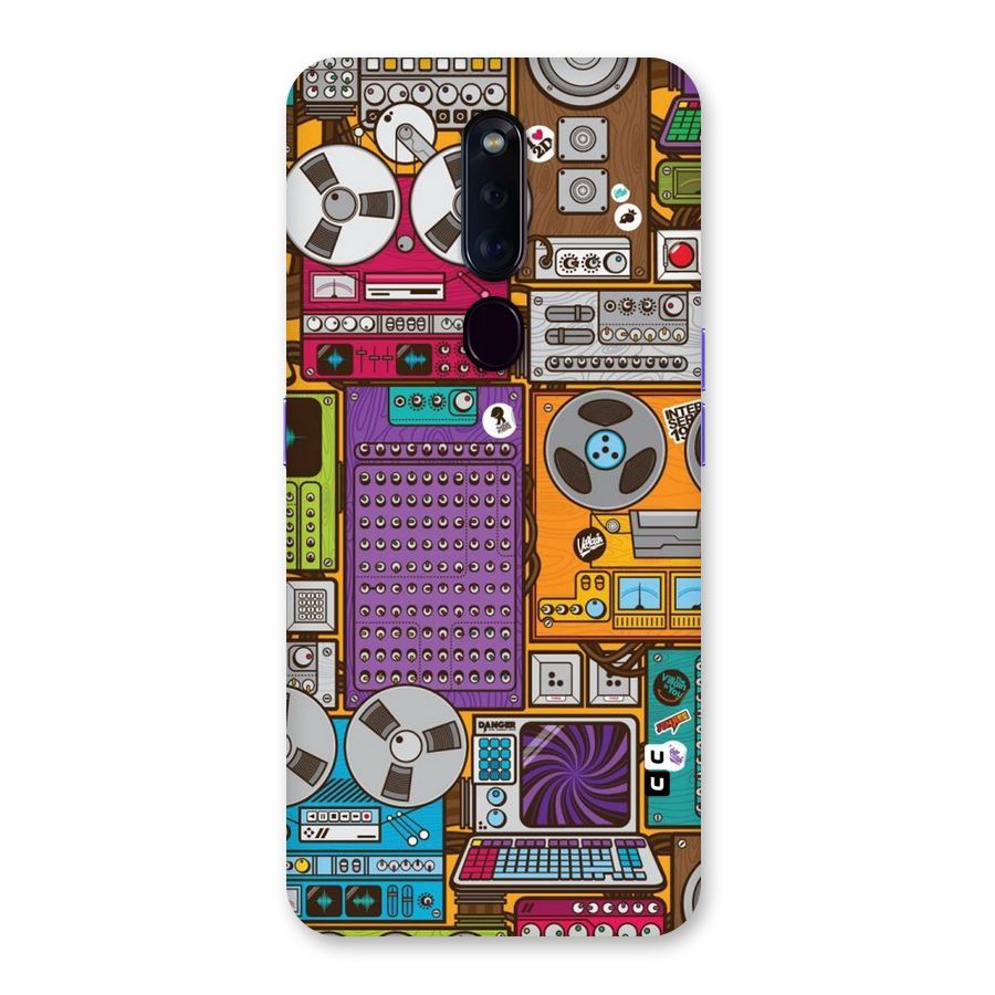 Music Decks Back Case for Oppo F11 Pro