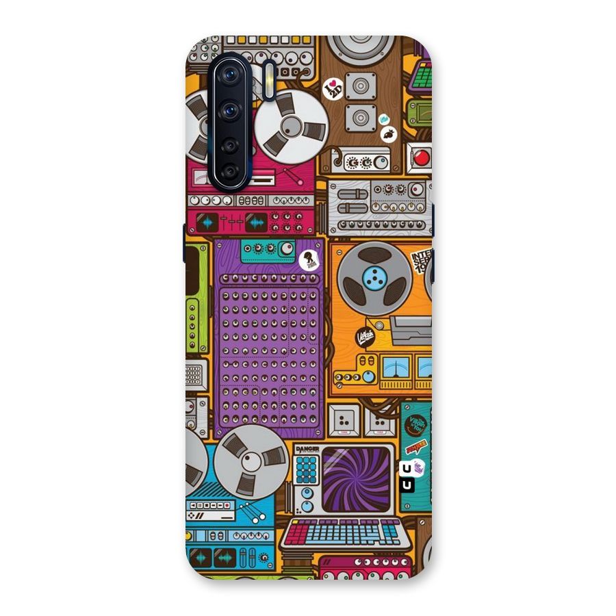 Music Decks Back Case for Oppo F15