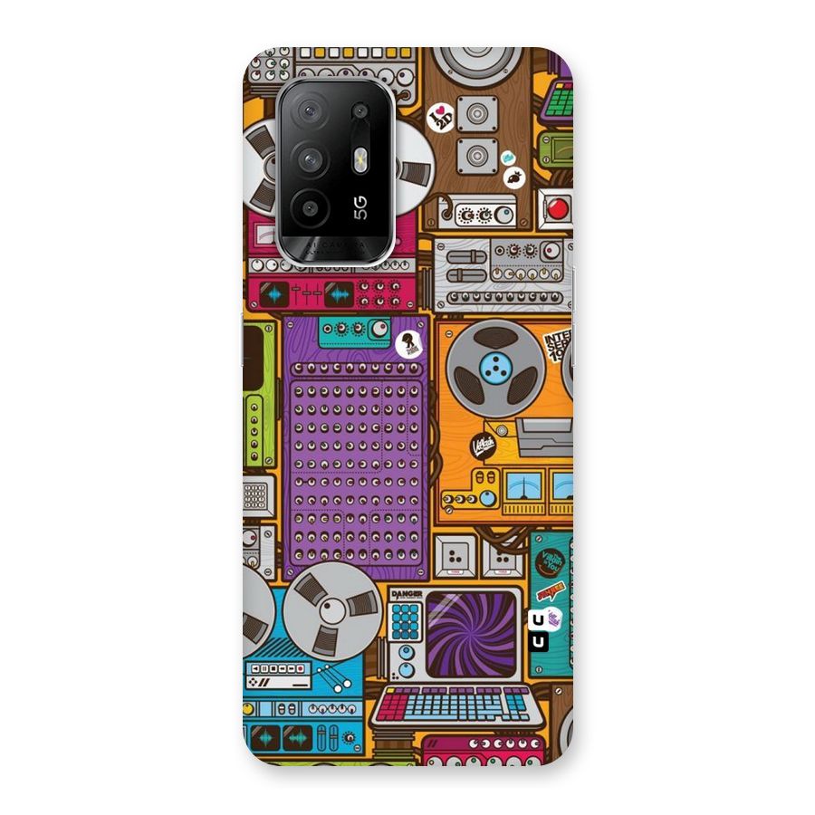 Music Decks Back Case for Oppo F19 Pro Plus 5G