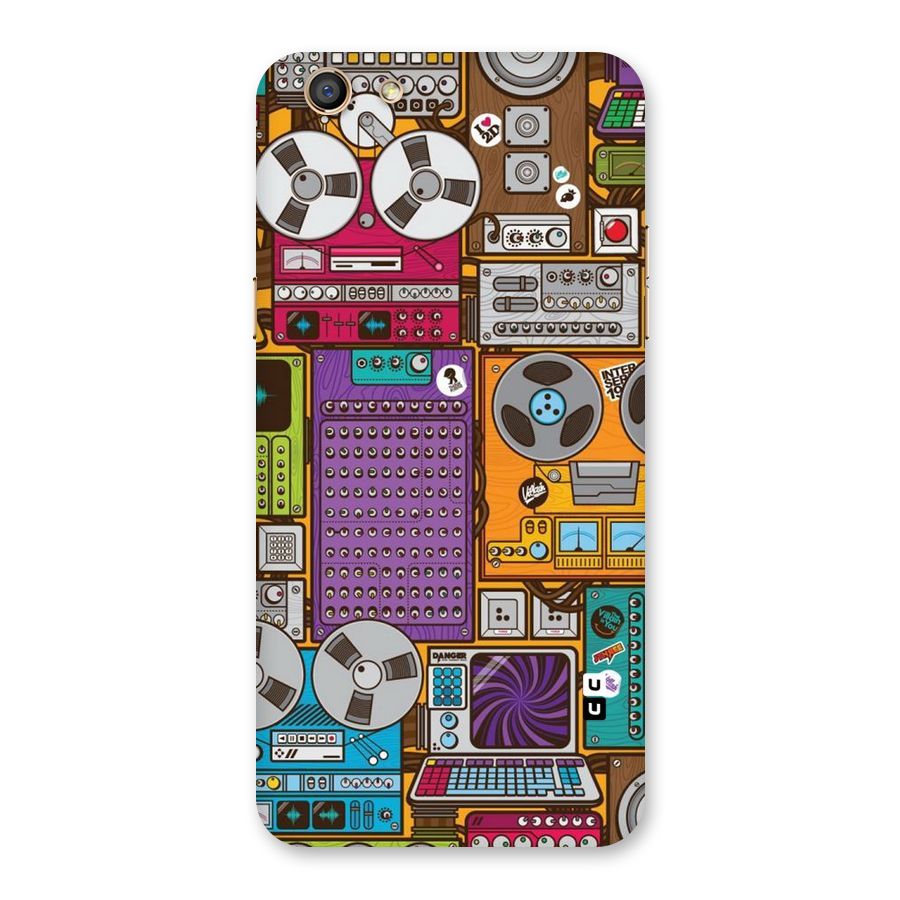 Music Decks Back Case for Oppo F3