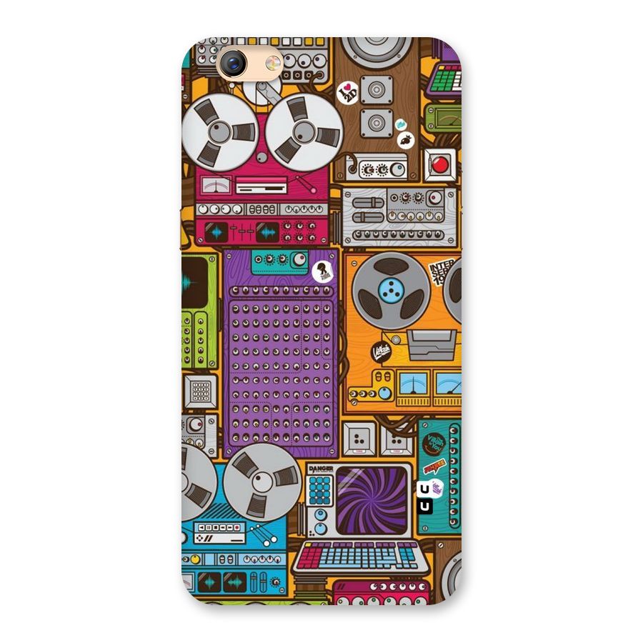 Music Decks Back Case for Oppo F3 Plus