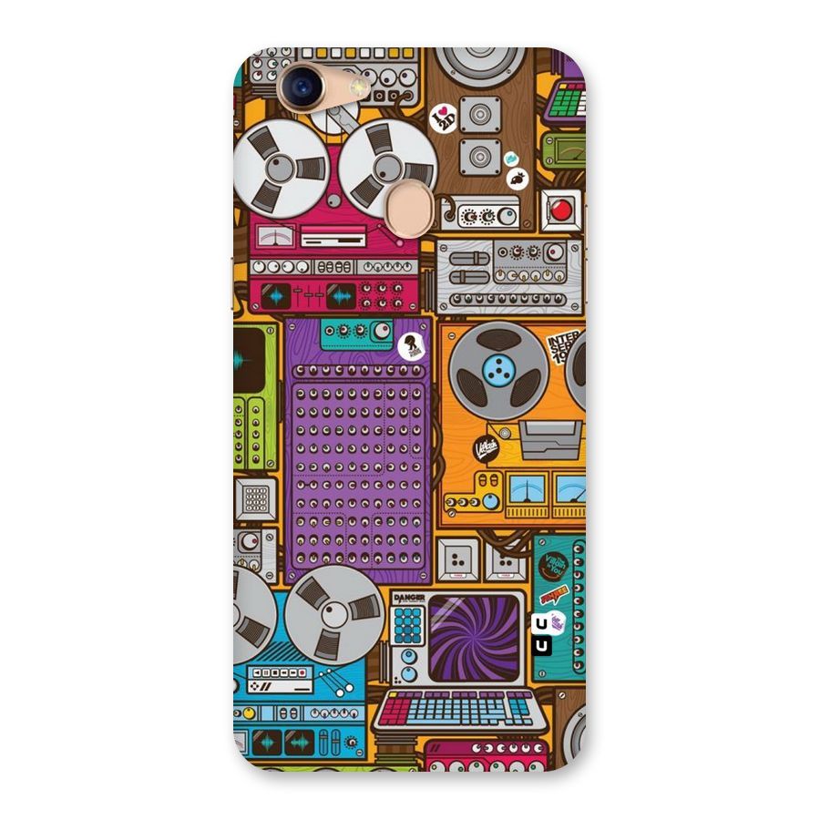 Music Decks Back Case for Oppo F5