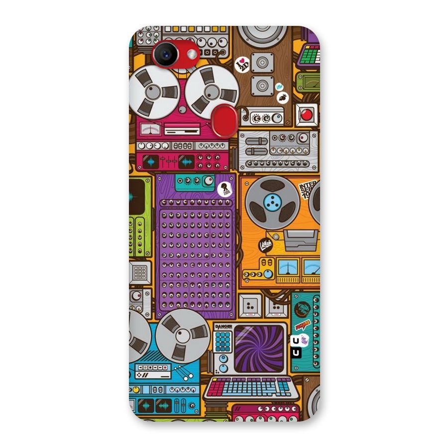 Music Decks Back Case for Oppo F7