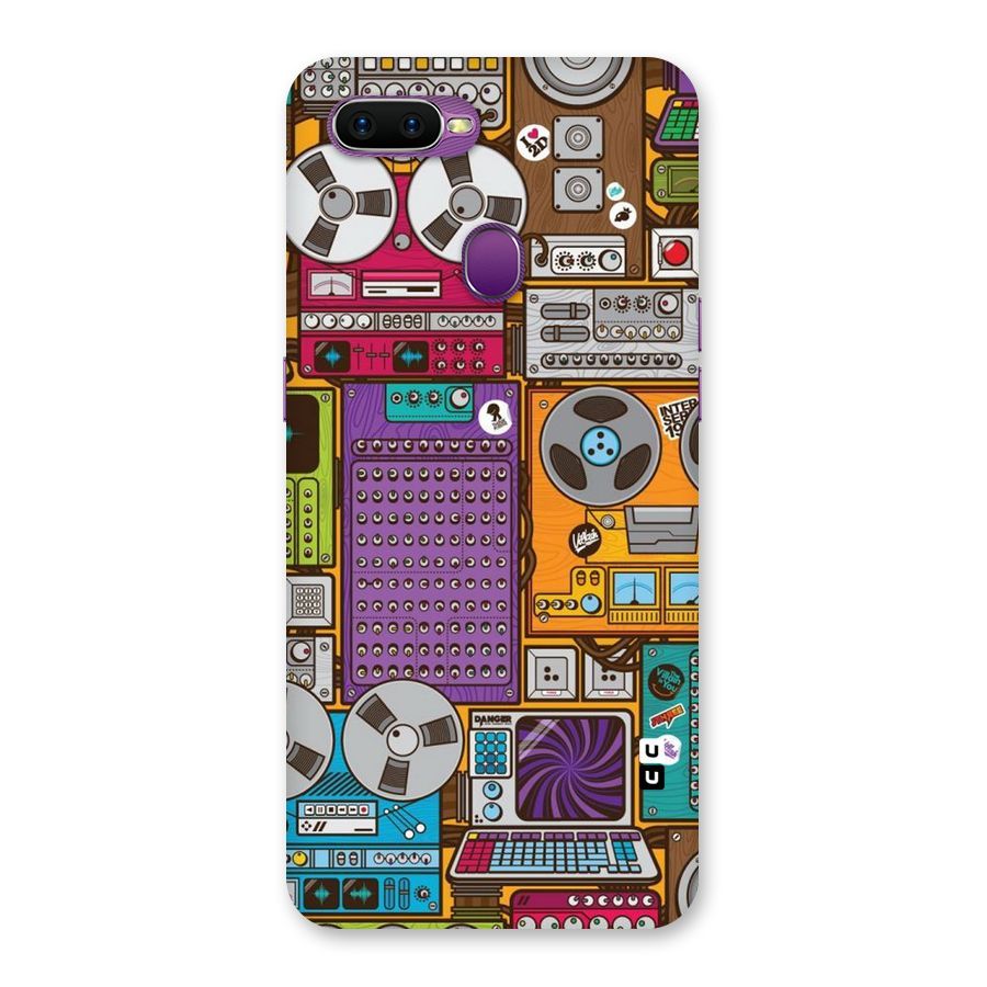 Music Decks Back Case for Oppo F9