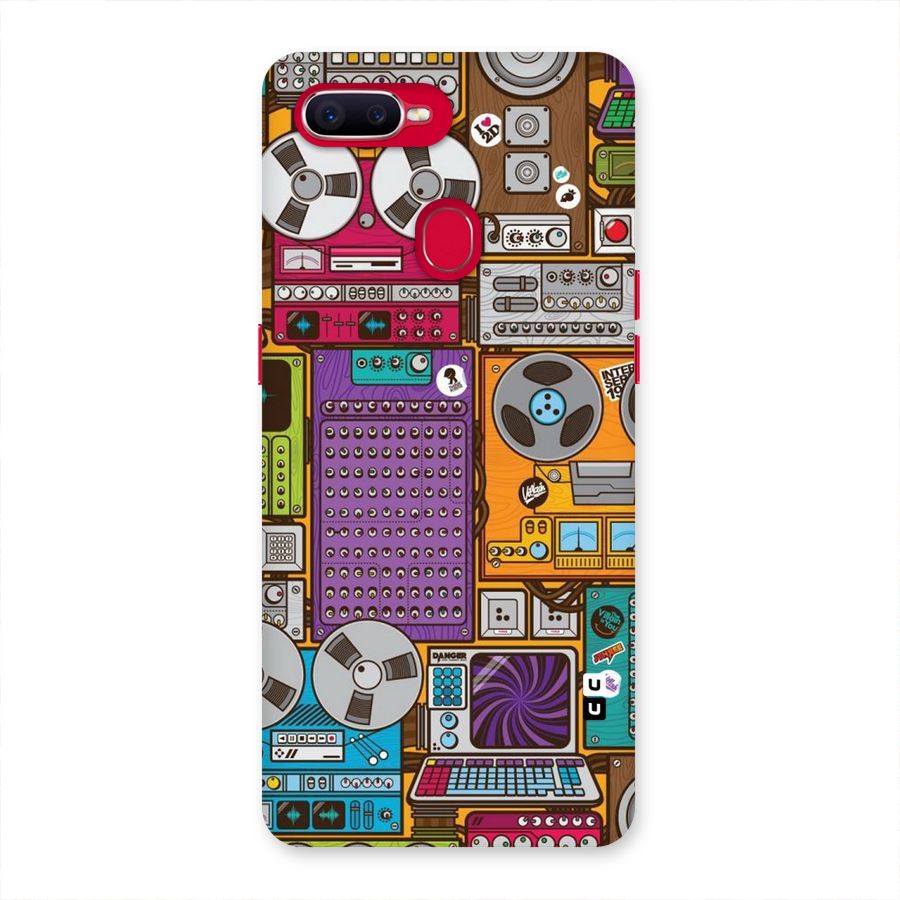 Music Decks Back Case for Oppo F9 Pro