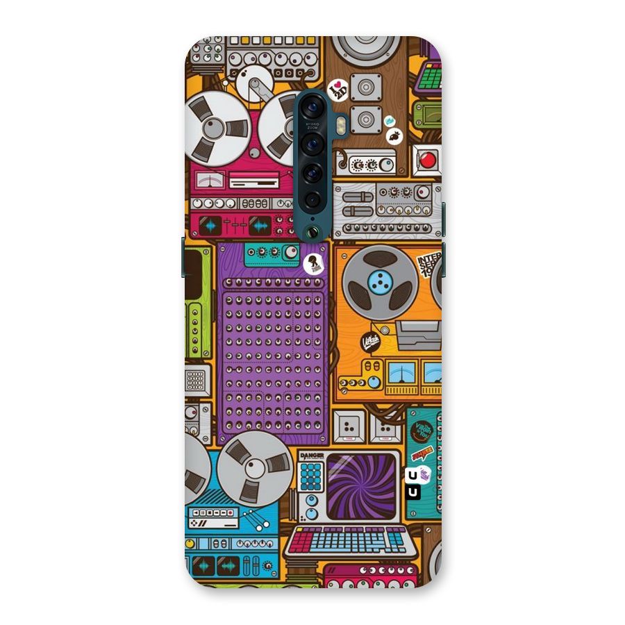 Music Decks Back Case for Oppo Reno2