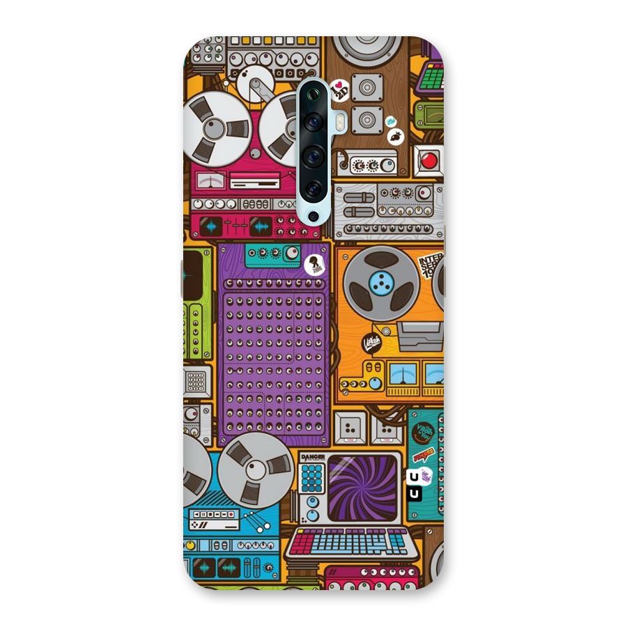 Music Decks Back Case for Oppo Reno2 Z