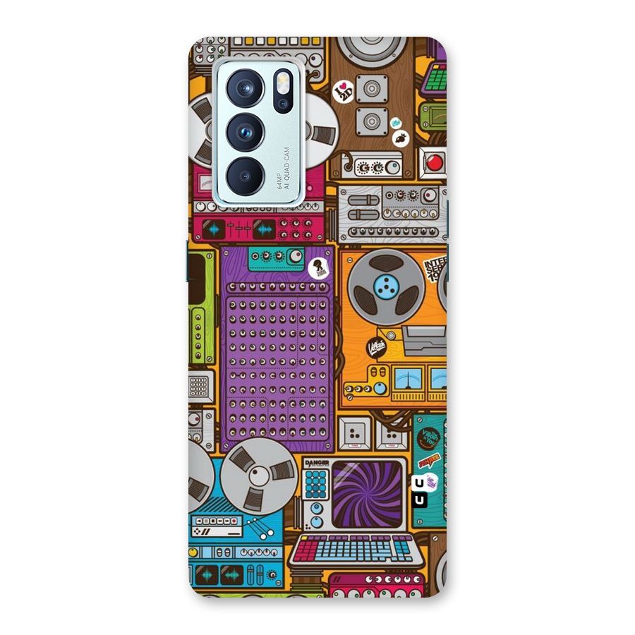Music Decks Back Case for Oppo Reno6 Pro 5G