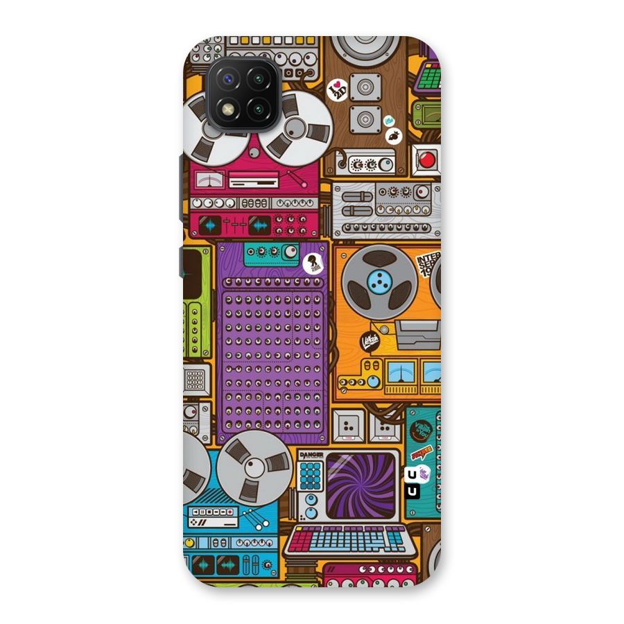 Music Decks Back Case for Poco C3