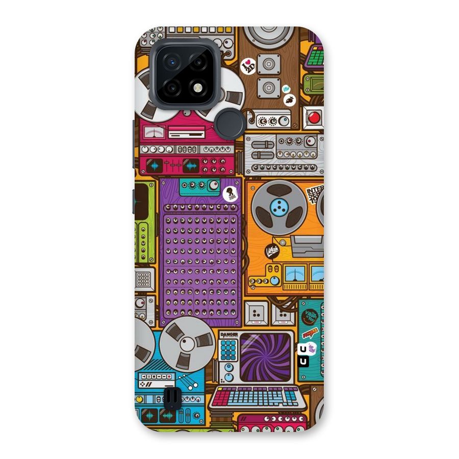 Music Decks Back Case for Realme C21