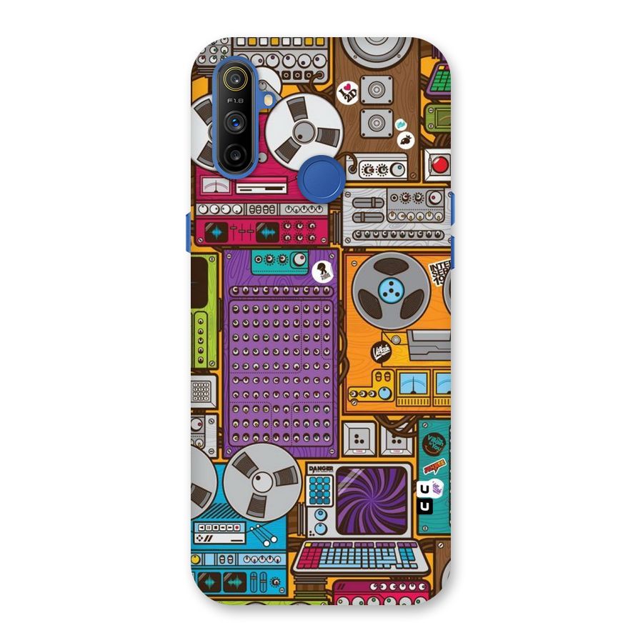 Music Decks Back Case for Realme Narzo 10A