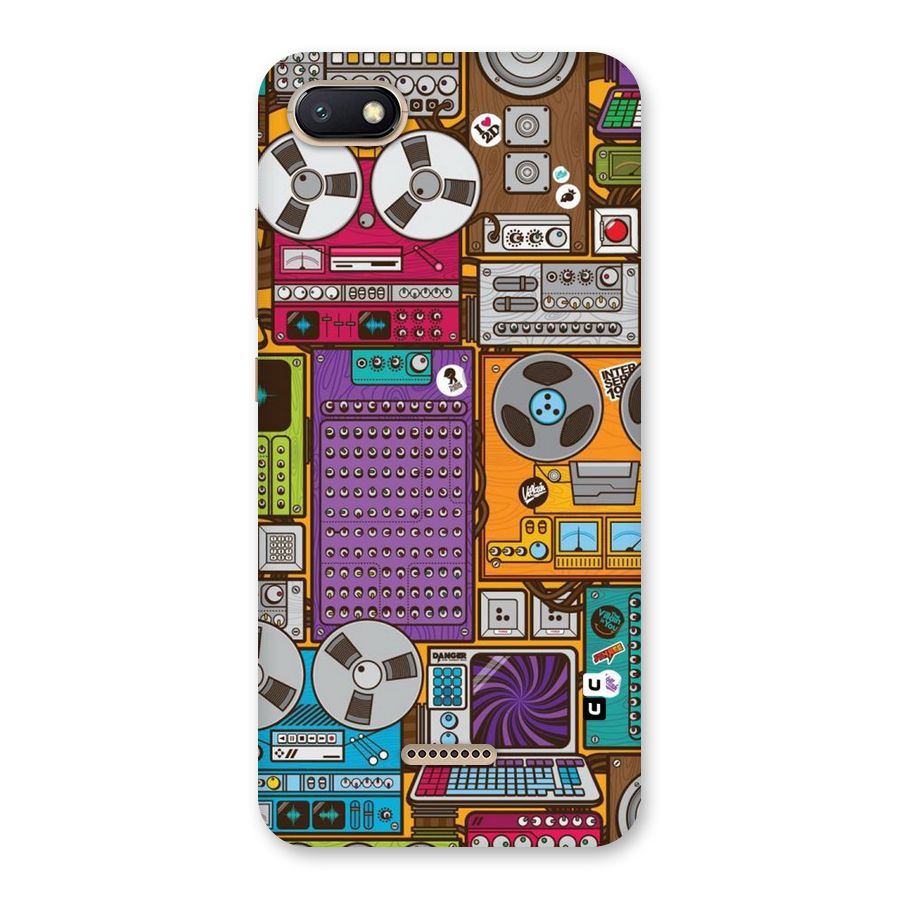 Music Decks Back Case for Redmi 6A