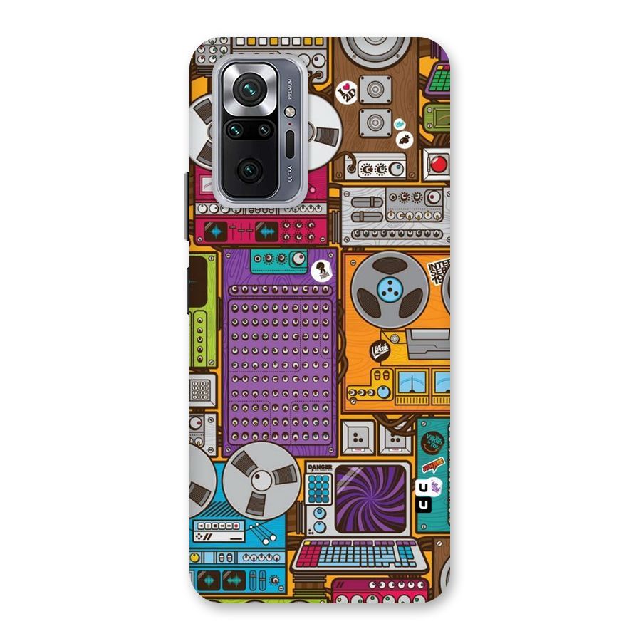Music Decks Back Case for Redmi Note 10 Pro Max