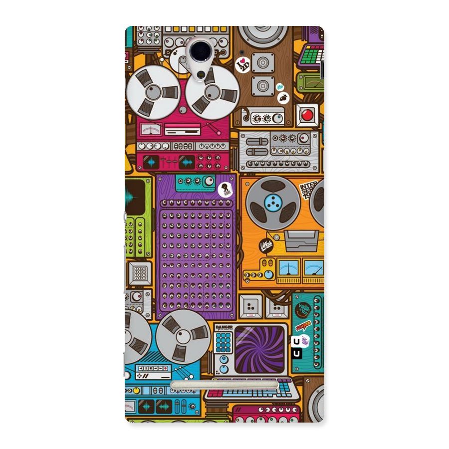 Music Decks Back Case for Sony Xperia C3