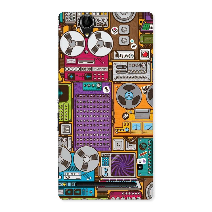 Music Decks Back Case for Sony Xperia T2