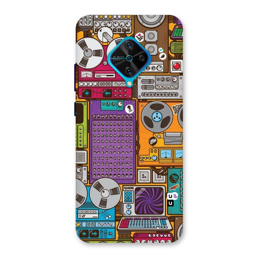 Music Decks Back Case for Vivo S1 Pro