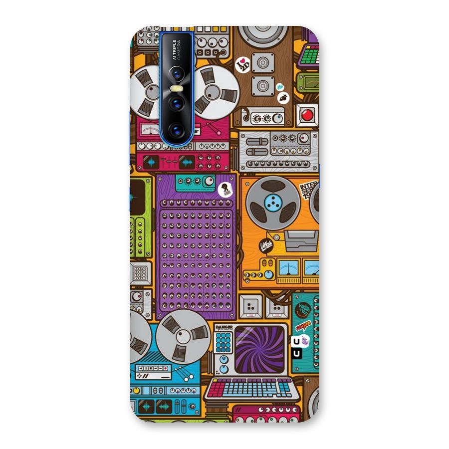 Music Decks Back Case for Vivo V15 Pro