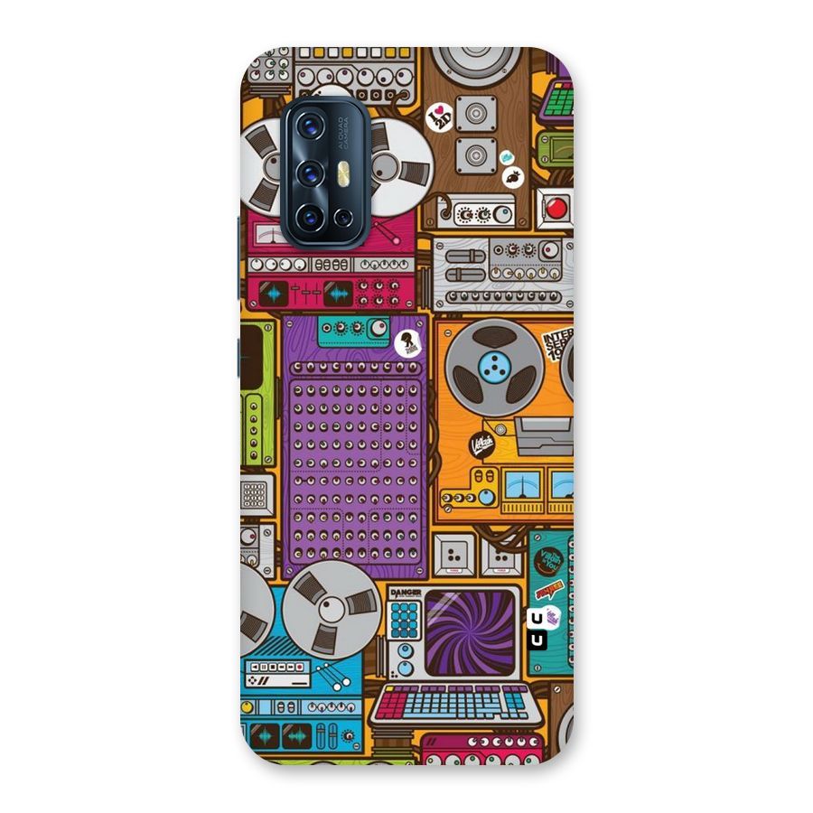 Music Decks Back Case for Vivo V17