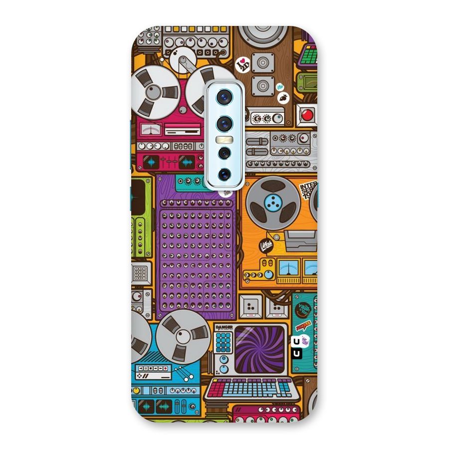 Music Decks Back Case for Vivo V17 Pro