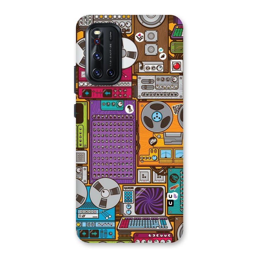 Music Decks Back Case for Vivo V19
