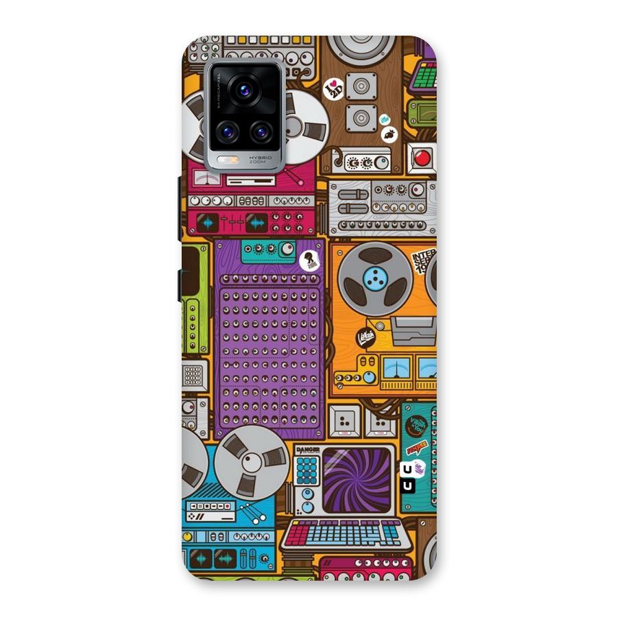 Music Decks Back Case for Vivo V20 Pro