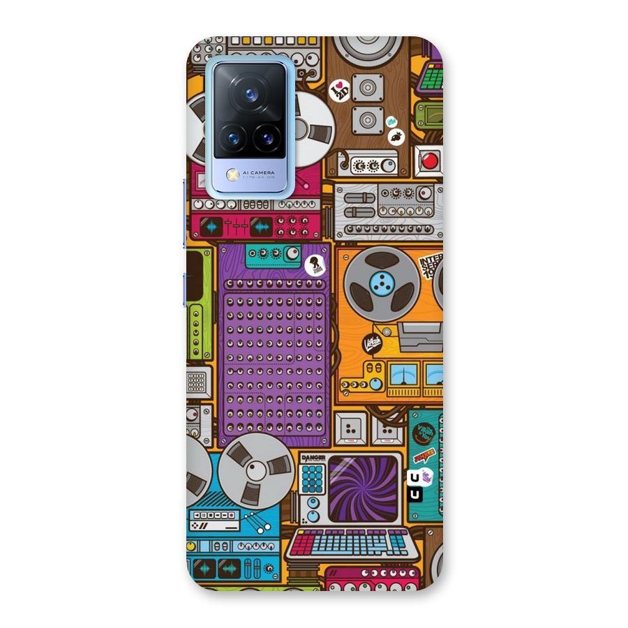 Music Decks Back Case for Vivo V21 5G