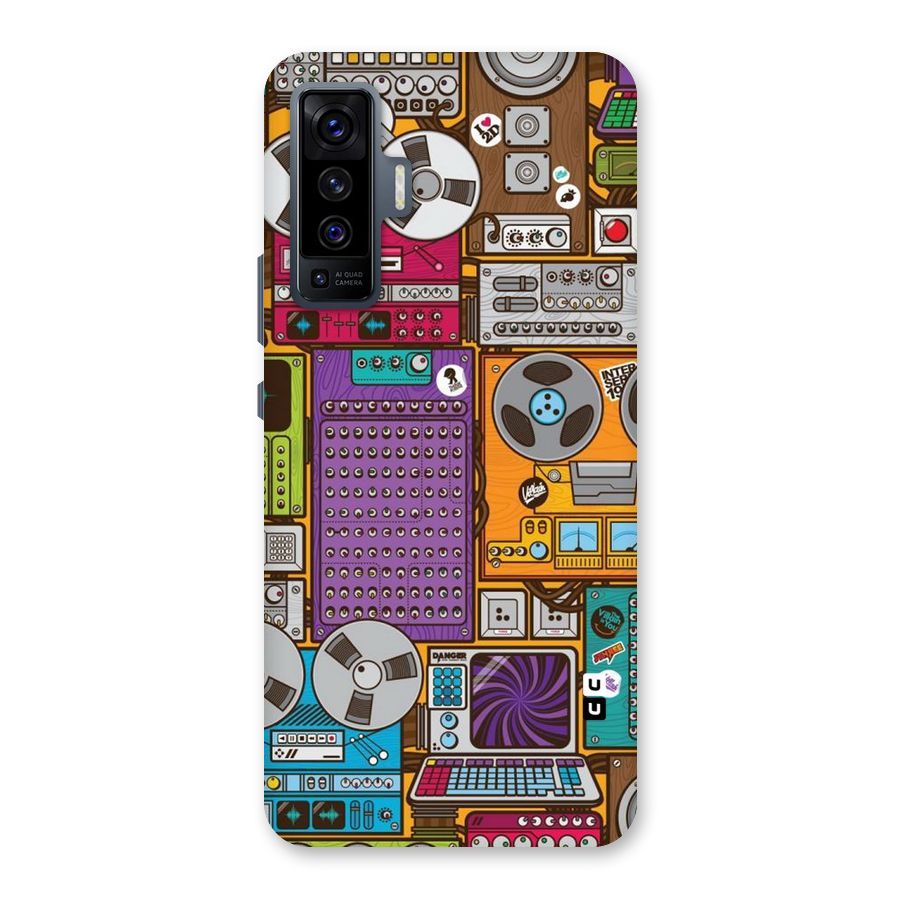 Music Decks Back Case for Vivo X50