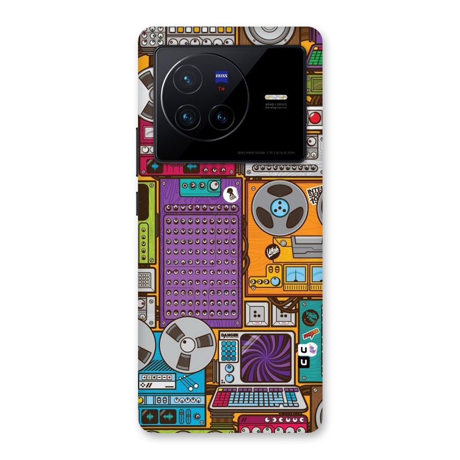 Music Decks Back Case for Vivo X80