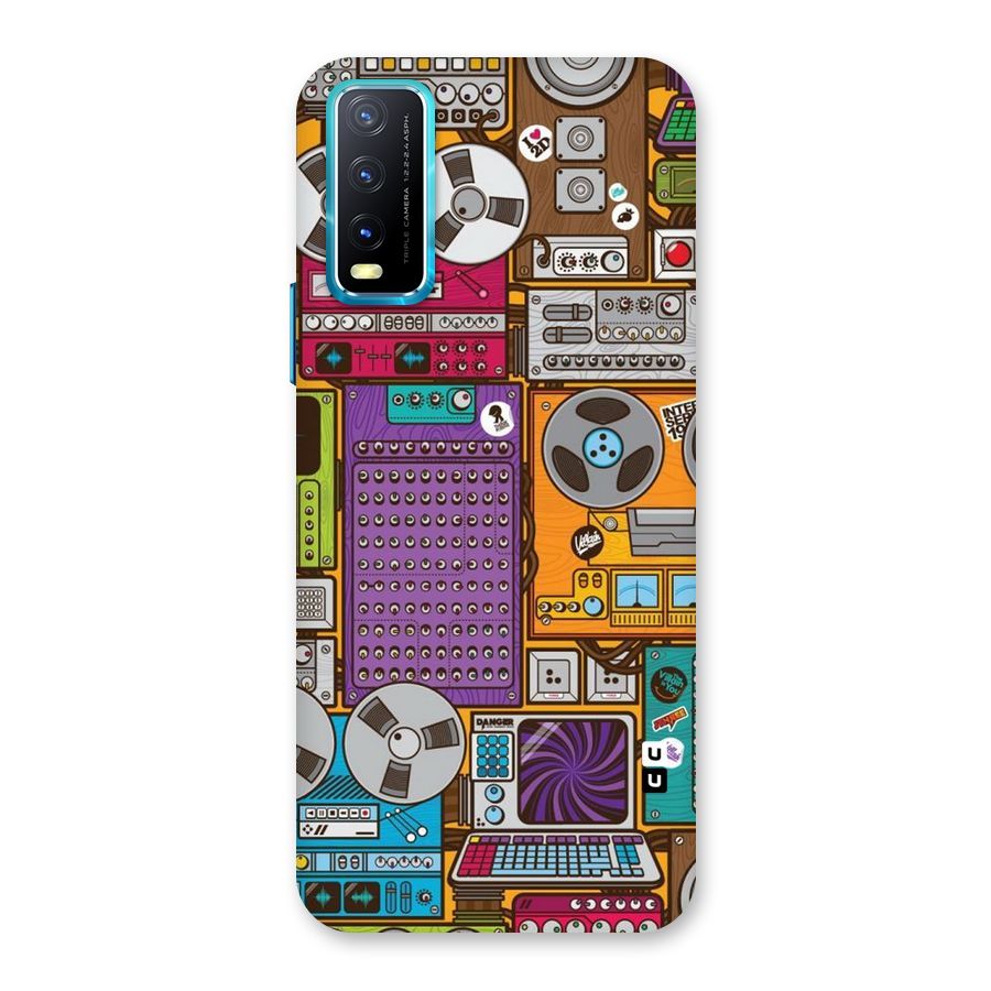 Music Decks Back Case for Vivo Y20