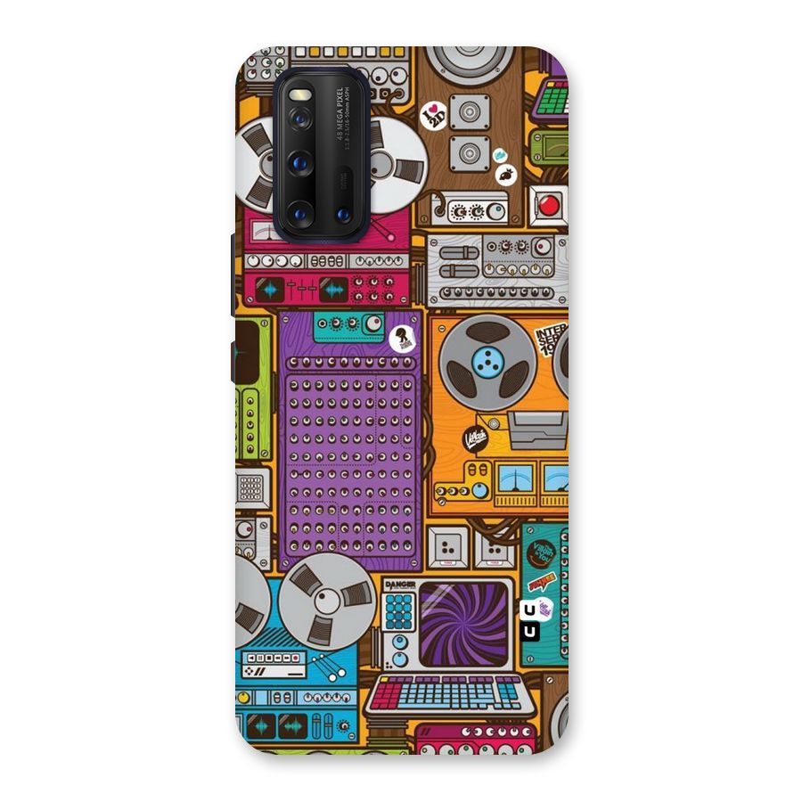 Music Decks Back Case for Vivo iQOO 3