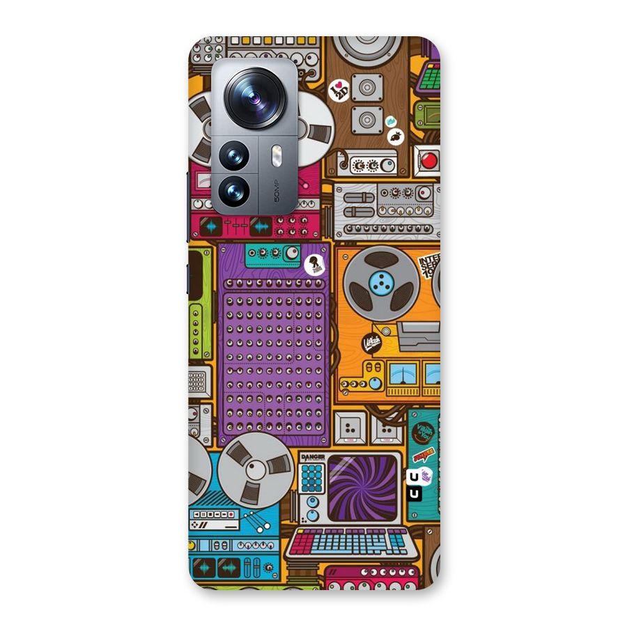Music Decks Back Case for Xiaomi 12 Pro